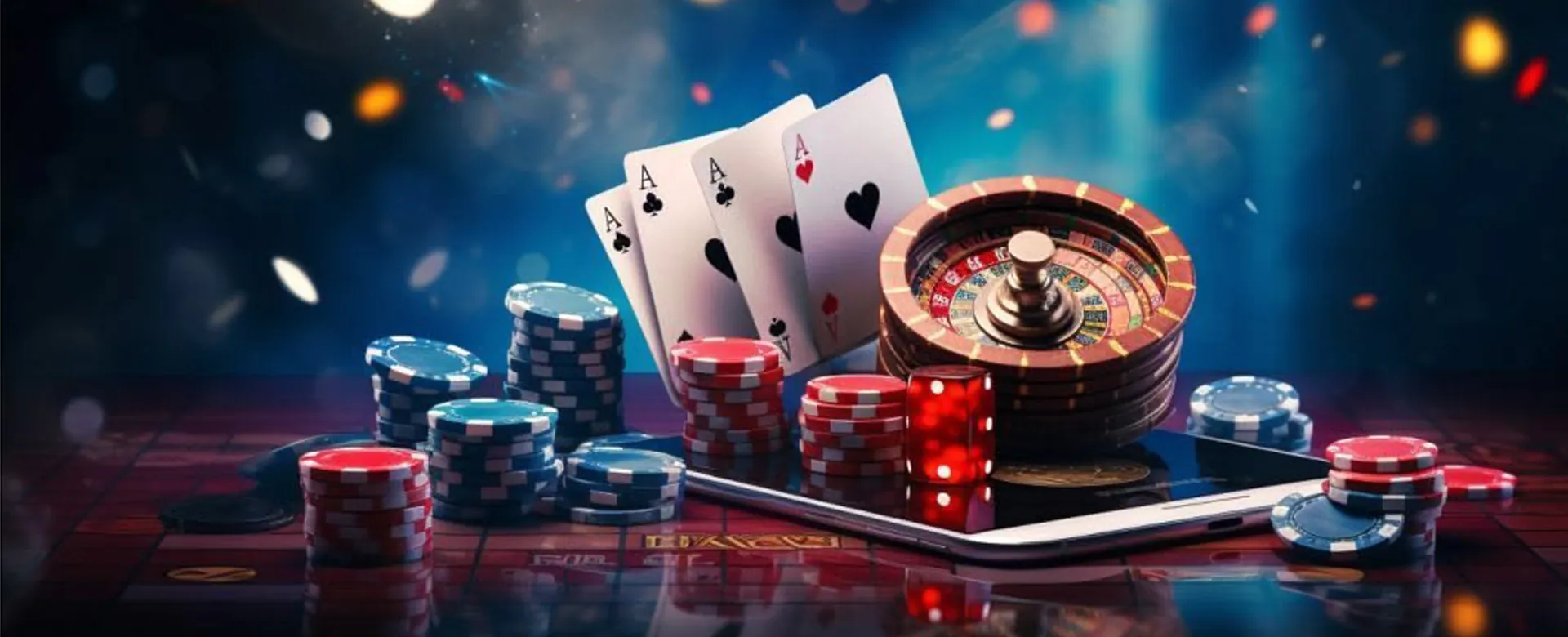 WinPH Live Casino Dealer with cards and roulette wheel